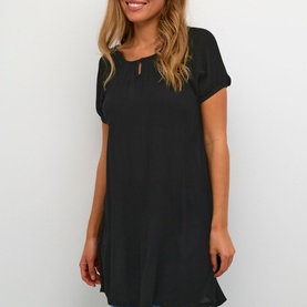 Amber Solid Keyhole Tunic