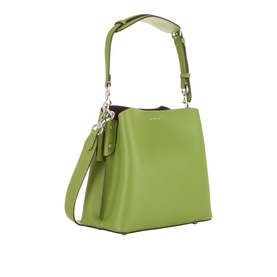 Willow Leather Bucket Bag