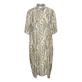 Elio Printed Shirt Dress