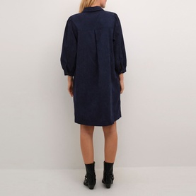 Eve Corduroy Mini Shirt Dress