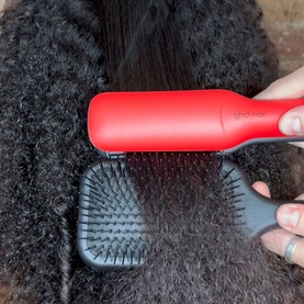 Max Wide Plate Hair Straightener - Radiant Red