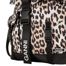 Leopard Tech Backpack