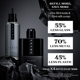 Luna Rossa Black Eau de Parfum Refill
