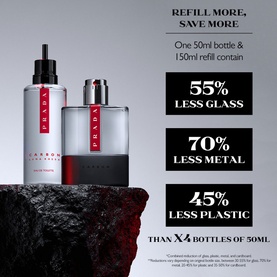 Luna Rossa Carbon Eau de Toilette Refill