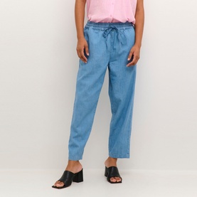 Louise High-Rise Regular Fit Denim Trousers