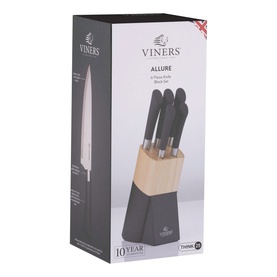 Allure Six-Piece Knife Block Set