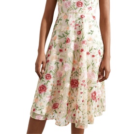 Tia Embroidered Dress
