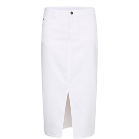 Zelina High-Rise Denim Skirt