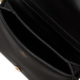 V-Logo Chain Mini Clutch