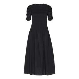 Avery Smocked Flared Dress