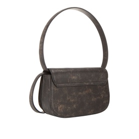 D Logo Marble Shoulder Bag
