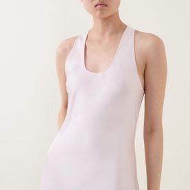 Amalian Satin Slip Dress