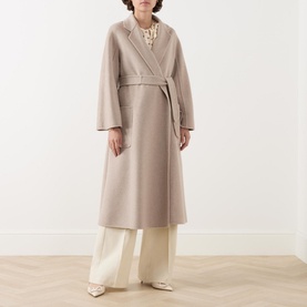 Ludmilla Cashmere Wrap Coat