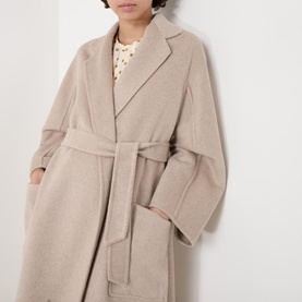 Ludmilla Cashmere Wrap Coat
