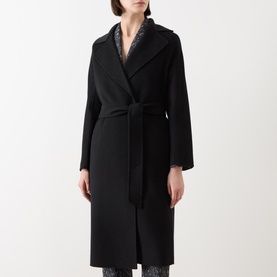 Clews Belted Wrap Coat