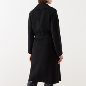 Clews Belted Wrap Coat