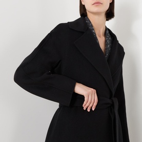 Clews Belted Wrap Coat