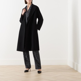 Clews Belted Wrap Coat