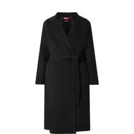 Clews Belted Wrap Coat