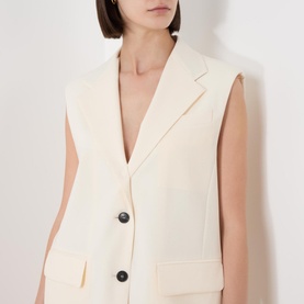 Donna Single-Breasted Waistcoat