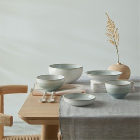 Kiln Green Medium Shallow Bowl