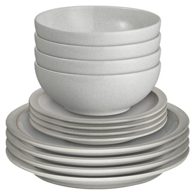 Dove Grey 12-Piece Tableware Set 