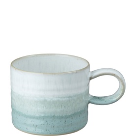 Kiln Green Small Ridged Mug