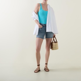 Square Neck Swimsuit