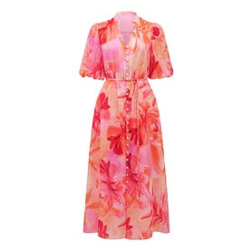 Loren Floral Shirt Dress