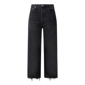 90s Mid-Rise Straight Leg Cropped Jeans