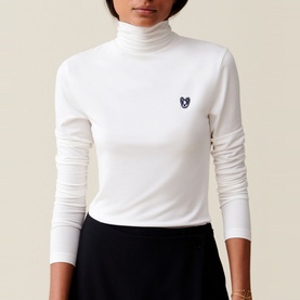 Dog Logo Turtleneck