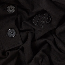 Half-Button Drawstring Hoodie
