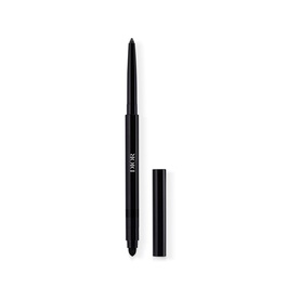 DIOR Diorshow 24H Stylo Waterproof Eyeliner in black, slim retractable pencil format with cap shown separately