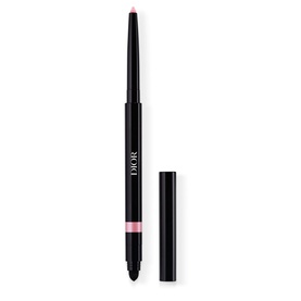 DIOR Diorshow 24H Stylo Waterproof Eyeliner in pink, shown uncapped with retractable tip and slim black barrel