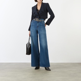 Palazzo Wide-Leg Jeans