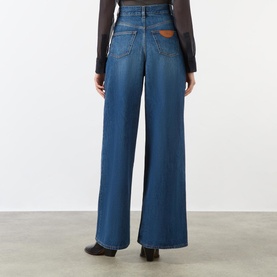 Palazzo Wide-Leg Jeans