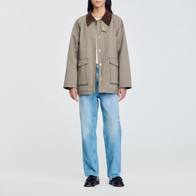 Checked Coat