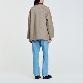 Checked Coat