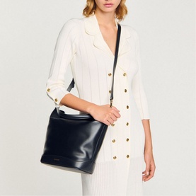 City Leather Bucket Bag
