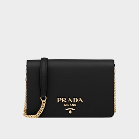 Saffiano Leather Mini Bag