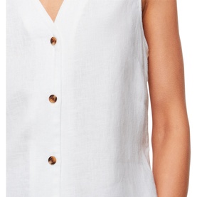 Laura Linen Tank Top