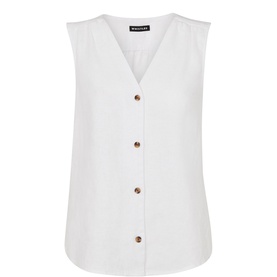 Laura Linen Tank Top