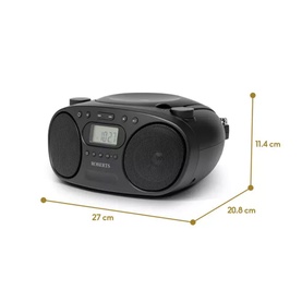 Boom box Cd Player Black