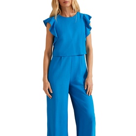 Aubrey Frill Jumpsuit