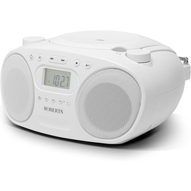 Boom box Cd Player White