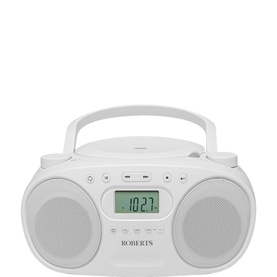 Boom box Cd Player White