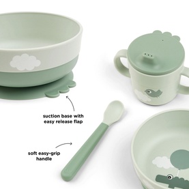 Happy Clouds Foodie First Meal Three-Piece Set