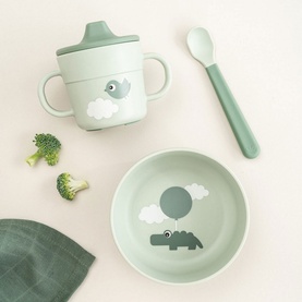 Happy Clouds Foodie First Meal Three-Piece Set