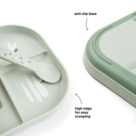 Croco Foodie Compartment Plate