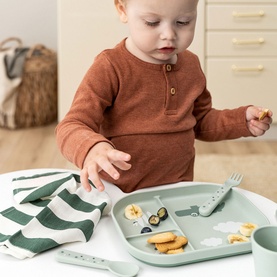 Croco Foodie Compartment Plate